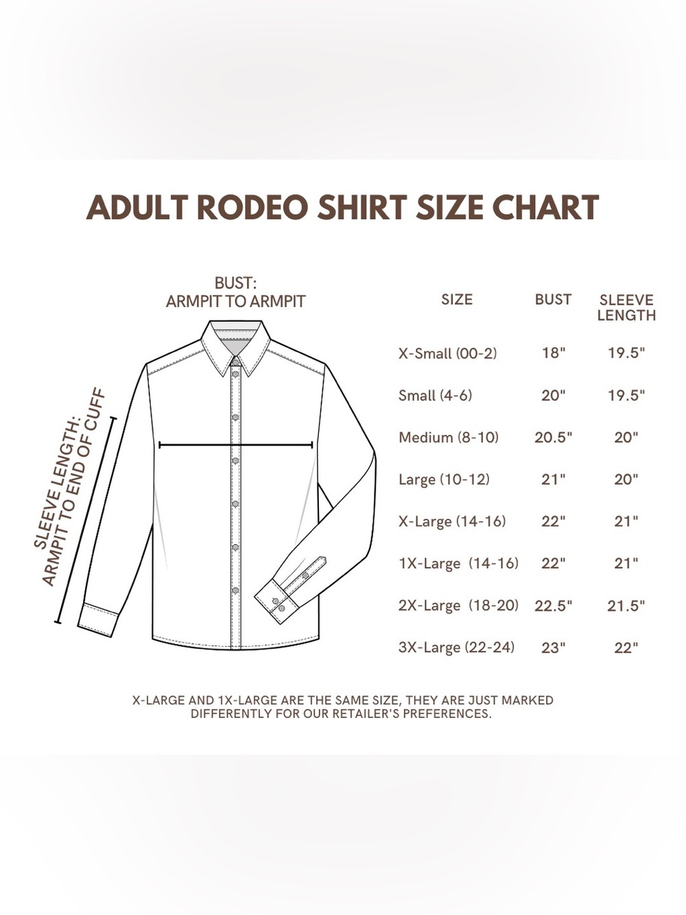 Ranch Dress’n SONORA SPARKLE PERFORMANCE RODEO SHIRT- 3XL - Picture 8 of 8
